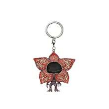 1pc Flower Decor Keychain Collectible Model Gift - Multicolor - View 2