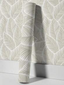 OUTANA 1pc Minimalist Luxury Home Decor Self-Adhesive Wallpaper, Waterproof And Moisture-Proof Surface, Scratch-Resistant And Wear-Resistant, Easy To Clean, Colorfast And Non-Fading, Strong Adhesive Backing, Removable Without Residue, Flat Application Without Wrinkles, Covers Wall Imperfections, Suitable For All Seasons, For Living Room, Bedroom, Entryway, Hallway Wall Decoration, Rental Home And Old House Renovation, B&B Room Decoration - Multiple Styles - View 2