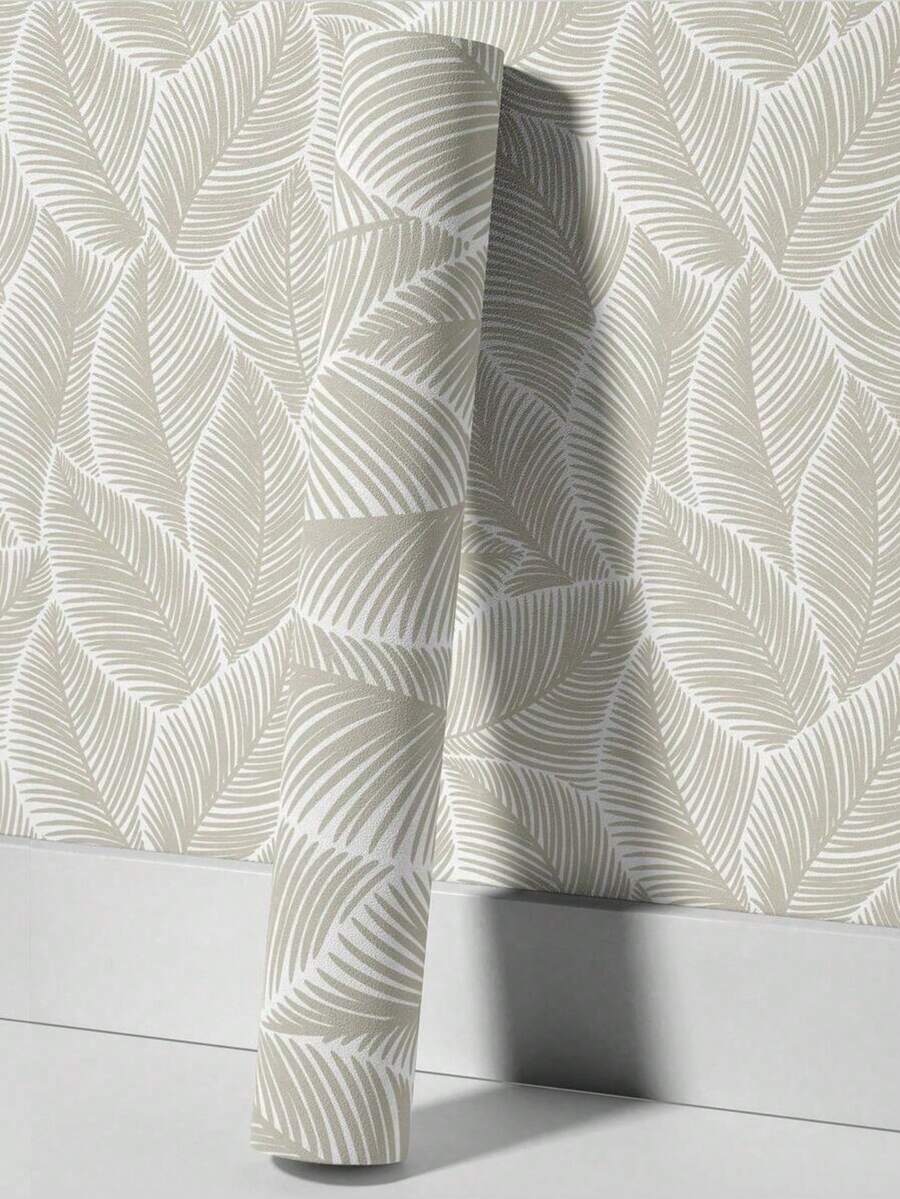 OUTANA 1pc Minimalist Luxury Home Decor Self-Adhesive Wallpaper, Waterproof And Moisture-Proof Surface, Scratch-Resistant And Wear-Resistant, Easy To Clean, Colorfast And Non-Fading, Strong Adhesive Backing, Removable Without Residue, Flat Application Without Wrinkles, Covers Wall Imperfections, Suitable For All Seasons, For Living Room, Bedroom, Entryway, Hallway Wall Decoration, Rental Home And Old House Renovation, B&B Room Decoration