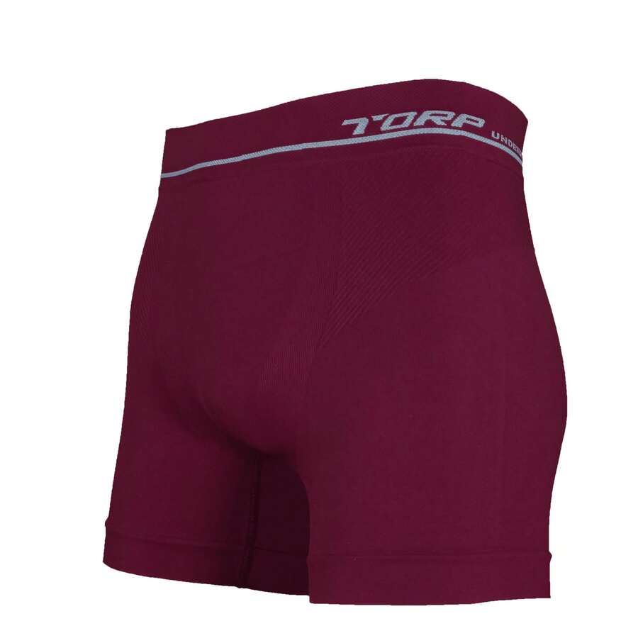 Set Of 5 Daily Torp Seamless Boxer Briefs - 8014 - Red - View 1