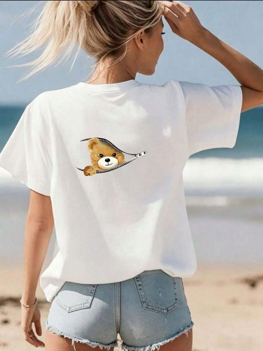 Women T-Shirts - Weiss - View 1