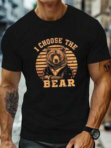 Camisetas masculinas - Preto - Ver 3