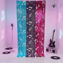1pc Lightning Tassel Curtain, KPOP Theme Tassel Backdrop Decor, Suitable For Birthday Party Atmosphere Decoration - A - View 2