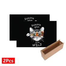 1 件装猫咪图案印花吸水沥水垫，家居装饰，适用于咖啡机表面、水槽排水垫、水龙头软垫、浴室杯垫，厨房卫浴配件 - 彩色 - 查看 16