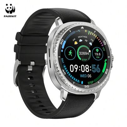 Microwear Watch 8 Classic Multifunctional Smart Watch, Unisex, Supports Fitness, Sports, Running, Bluetooth Connection To Phone, Voice Calling, Activity Tracking, Notification, Heart Rate Monitoring, Sleep Tracking, Alarm, Pedometer, High-Definition Touch Screen Digital Wristwatch