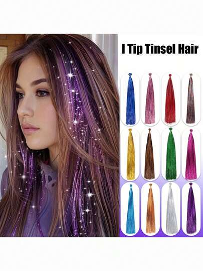 1/5/10pcs High Temperature Synthetic Hair Bun Hair Accessories, Women Holiday Party Hair Decor