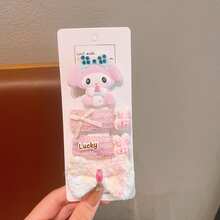 SANRIO Bộ 14 kẹp tóc hình nơ hoa hoạt hình dễ thương, phụ kiện tóc ngọt ngào cho bé gái. - Xem 9