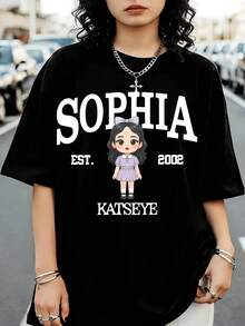 Women T-Shirts - Black - View 7