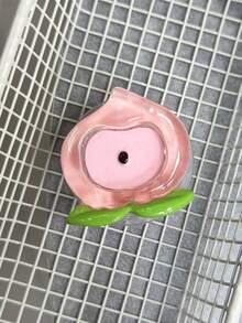 1 chiếc giá đỡ điện thoại hình trái cây, kiểu INS, làm bằng nhựa acrylic, hình dâu tây, anh đào, sầu riêng, táo, v.v. Giá đỡ điện thoại bơm hơi, giá đỡ máy tính xách tay gấp gọn, đệm để bàn - Nhiều màu - Xem 13