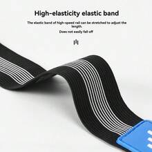 Reflective Cycling Strap, High Visibility Night Riding Safety Warning, Elastic & Adjustable Leg Band To Prevent Pants From Getting Caught In Wheels, Suitable For Cycling, Night Running, Commuting, Unisex Cycling Accessory - Reflective Cycling Cable Ties - View 5
