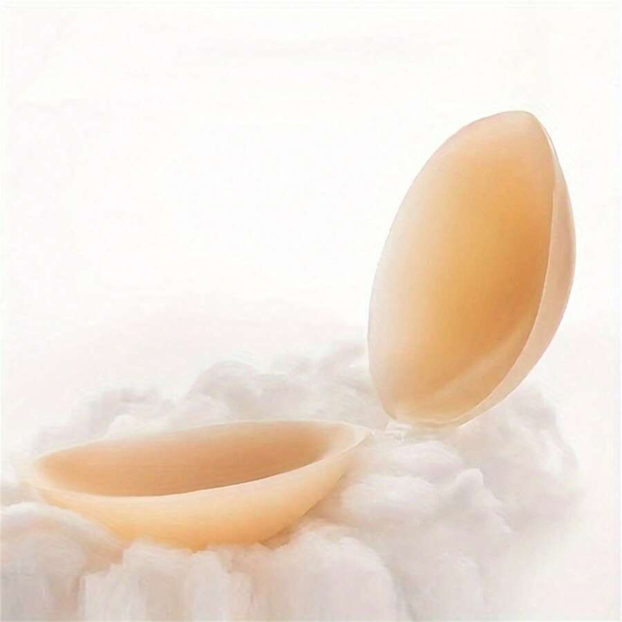 1pc Anti-Chaf Reusable Silicone Invisible Sticky Bra For Women, Fits A/B/C/D Cups, Solves Uneven Bust Issues, Perfect For Formal Events, Weddings, Sports And Daily Wear - Color - View 1