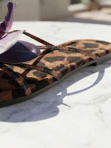 Summer Floral Flat New Fashion Women Outdoor Flat Slippers, Suitable For Dates, Shopping, Commuting, Business, Banquets, Parties - Purple - View 7