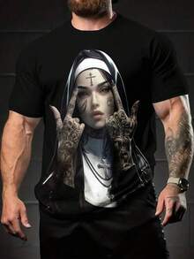 Women T-Shirts - Black - View 1