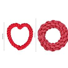 1 món đồ chơi gặm cho chó bền chắc - Đồ chơi tương tác hình trái tim giúp làm sạch răng, phù hợp cho chó nhỏ/trung bình. - Nhiều màu - Xem 2