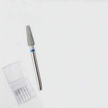 5个指甲预处理磨头，模拟磨轮，垂直表面雕刻磨削，适用于指甲表面，专为初学者设计，适合去除老茧和角质层。 - 彩色 - 查看 6