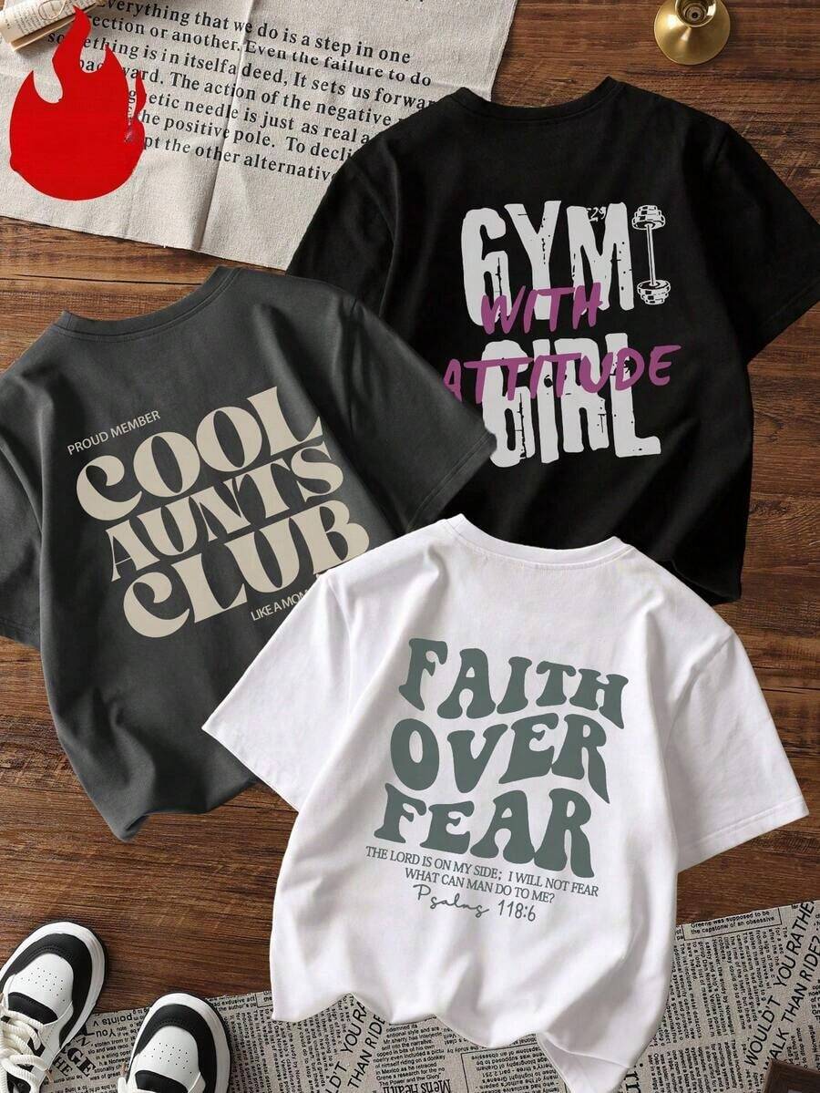 1 Piece Women's Loose Fit Crew Neck Short Sleeve T-Shirts With Cocktail Themed Prints Including "Margarita", "Sweet Life" And "Bubbles", Casual Fit, Suitable For Beach, Vacation, Brunch, Girls Night Out And Warm Weather - 黑色 - 查看 1