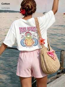 Women T-Shirts - Blanc - View 10