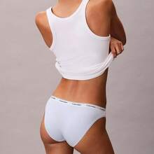 Calvin Klein Icon Logo Bikini QD5044 - 微風藍 - 查看 4