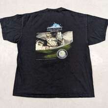 Camiseta promocional de  XI Online de principios de los años 2000. Camiseta de algodón para hombre de 220 g - para llevar debajo de una sudadera - Adecuada para todas las personas, ya sean mujeres o hombres. Tejido duradero de alta calidad, adecuado para todas las estaciones, suave al tacto pero diseñado para durar. Camisetas transpirables para mujer. en atuendo de otoño. S para woM. en vaC. Conjunto de ropa deportiva. S woM. con un disfraz de Halloween - Negro - Ver 6