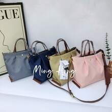 Shoulder Music Nylon Tote Bag 2025 Waterproof One-Shoulder Portable Messenger Female Bag - M Black - View 2