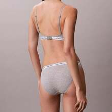 Calvin Klein Icon Logo Bikini QD5044 - Grey Heather - 查看 2