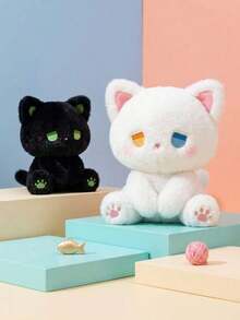 NEWPOKOJA LAND New INS Black & White Plush Doll, Cute Plush EMO Teddy Bear Doll - Black & White Bear Plush Doll - Plush Doll - Gift For Girls - Christmas Gift - Birthday Gift - Aesthetic - Grunge - Couple Game - Cat Gift - Girl's Game - Boy's Game - Interactive - Party Game - I Play - Stitch Toys, Travel Toys, Classroom Fidget Toys, Mini Stuff, Bath Toys, Christmas Stationery, Stress Ball, Birthday Gift, Holiday Gift, Perfect Gift, GiftGOOD - Màu tím đậm - Xem 3