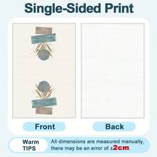 2pcs Bohemian Geometric Abstract Pattern Super Soft Microfiber Kitchen Towels, 40*60cm/15.7*23.6in, Single-Sided Printed, Kitchen Dish Cloths, Suitable For Restaurant, Kitchen, Bathroom Decor, Holiday Gift - Multicolor - View 3