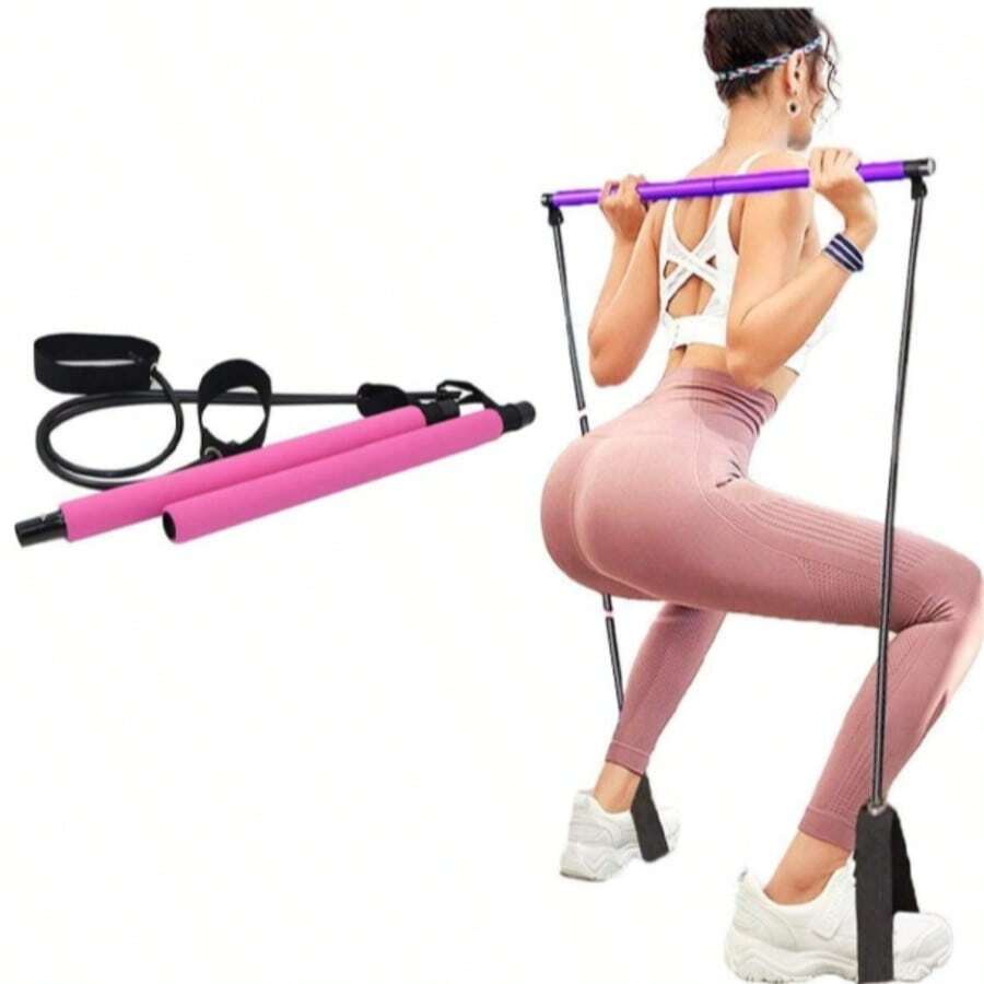 Barra para Entrenamiento en Casa con Bandas - Multicolor - Ver 1