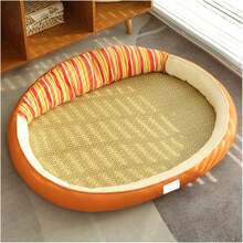 Cooling Pet Bed For Small Dogs Cats Breathable Mat Four Seasons Use Teddy Dog Crate Pad(60x45cm) - 75x55cm - View 2