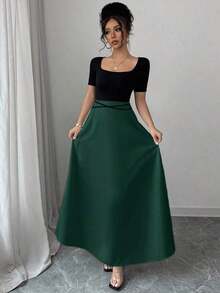 Women Midi Dresses - Multicolor 4 - View 5