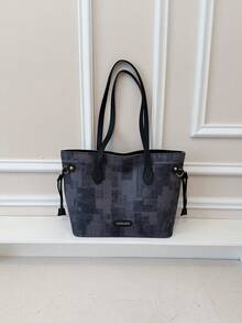 Large Capacity Handbag For Women, New Arrival Minimalist Commuting Shoulder Tote Bag - Multicolor - View 10