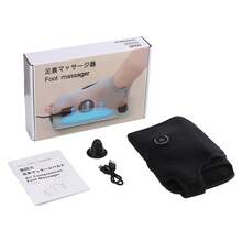 Hailicare 3 Levels Air Pressure Foot Massager | Kneading & Acupoint Massage Device For Relaxing & Home Use, Rechargeable 2000mAh - Black - View 11