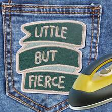 6 Little But Fierce Embroidered Patches - A - View 7