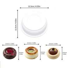 Khuôn bánh silicon nhiều hình dạng (trái tim, hoa, sao, vuông, v.v.), dễ lấy bánh ra, chịu nhiệt, thích hợp để nướng mousse, bánh ngọt Pháp, bánh kem, sô cô la, trang trí bánh DIY, lý tưởng cho Ngày Valentine, đám cưới, tiệc tùng, sinh nhật, ngày lễ, dụng cụ làm bánh tại nhà, món quà làm bánh thiết yếu! - trắng - Xem 15