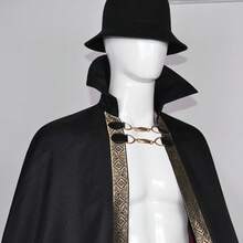 Stage Dance Wear - Vampire Baron's Cloak - View 5