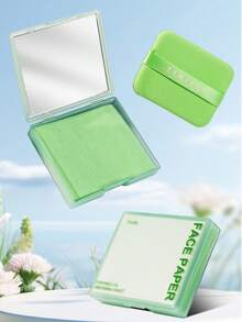 100 Peças Lenços Absorventes de Óleo + Esponja de Pó Quadrada + 1 Espelho, Função 3 em 1, Lavanda, Gardênia, Chá Verde, Carvão de Bambu Lenços Faciais Macios Naturais, Lenços Absorventes de Óleo Perfumados, Copo Absorvente de Óleo Portátil Refrescante com Controle de Oleosidade, Absorve o Excesso de Óleo Facial, Unissex, Adequado para Iniciantes, Produto de Cuidados com a Pele, Lenços Absorventes de Óleo, Ferramenta de Cuidados com a Pele, Cuidados Faciais, Espelho de Bolso, Lenços Absorventes de Óleo de Reposição 100 Peças - Multicolorido - Visão 9