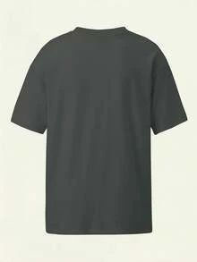 Camiseta de Mujer con Estampado de Ramo Floreciente, Estilo Vintage, Corte Holgado, Casual, Cómoda y Versátil, de Manga Corta - Blanco - Ver 9