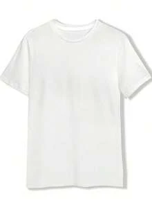 Women's Blouses: Eye-Catching Leopard And Bow Print T-Shirt - White Cotton Crew Neck Tee With An Ink Drop Design, Featuring Stylish Cursive Text "April Leopard Bow" And "Leave A Comment" -  Streetwear Suitable For Influencers And Social Media Enthusiasts, Medium Stretch, 100% Cotton. BJY2eurmuse - 白色的 - 查看 6