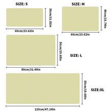 1pc Square Single-Sided Leather Student Desk Mat, Solid Color Minimalist Style, Waterproof And Easy To Clean, Multipurpose For Writing Desk, Student Desk, Office Desk, Tablecloth - Green - View 10