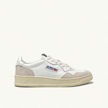 White Vintage Distressed Full Grain Leather Breathable Thick Sole Shoes, American College Style Minimalist Commuter Campus Daily Height-Increasing Sneakers - White - View 3