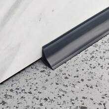 PVC Multi-Functional Corner Trim, Self-Adhesive Arcuate Cabinet Edge Trim, Visible Cable Slot - A - View 7