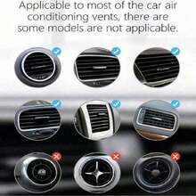 Gravity Car Phone Holder, Auto Air Vent Mount Cradle, ABS Material, Triangle Shape, Rotatable Device Mount Compatible With Vehicles, Navigation Support Bracket For Smartphones - White - View 9