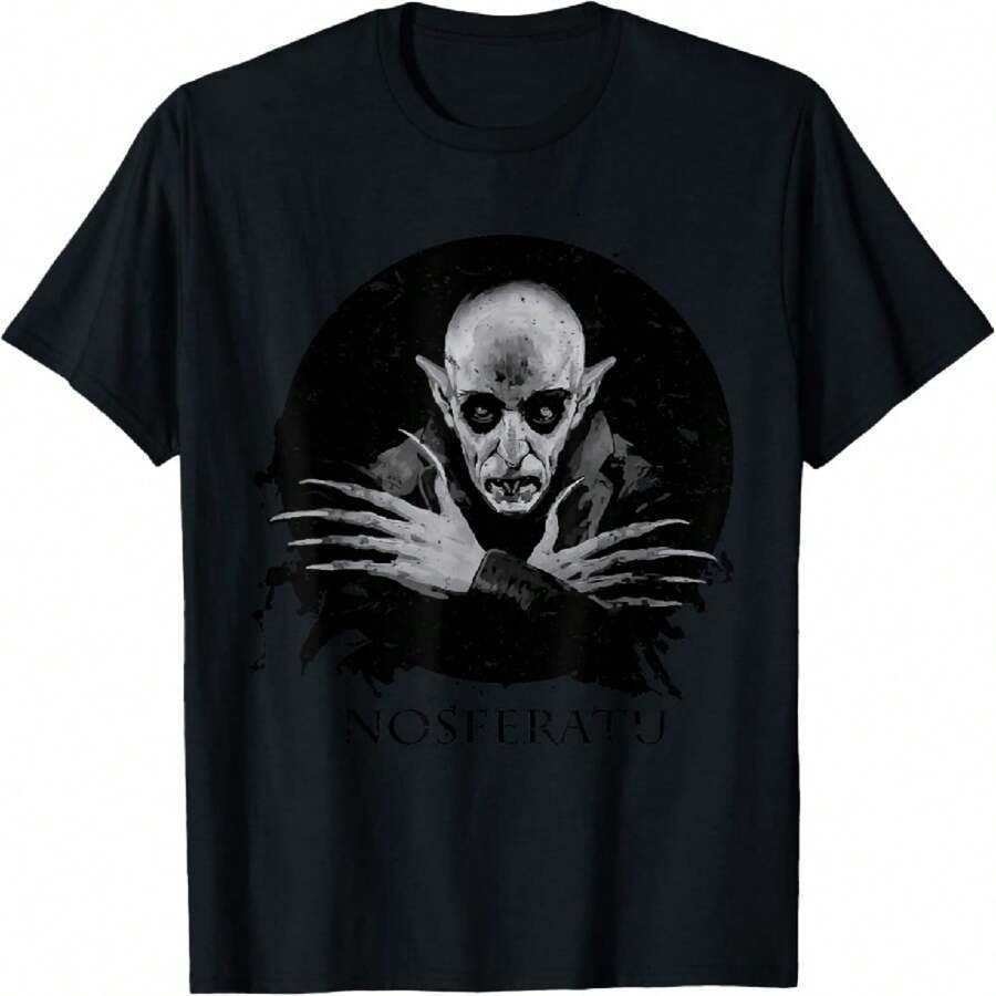 Vampire Halloween T-Shirt - Negro - Ver 1