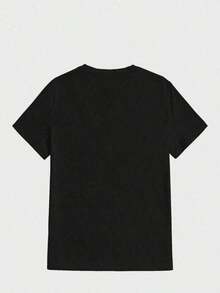 Women's Celebrity Portrait Print T-Shirt, Comfortable And Casual Short-Sleeved, High-Quality Cotton Print. 100% Cotton. Suitable For Casual And Versatile Wear In Spring, Summer, And Autumn. - 4 - 查看 2