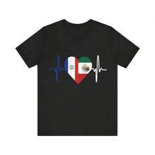 Mexico And Paraguay Short Sleeve T-Shirt. This Unisex 220g, 2140% Cotton T-Shirt Is Made With Durable, High-Quality Fibers That Adapt To Different Body Types, Offering Comfort And Durability. This Breathable Jacket Is Ideal For All Seasons, From Spring/Summer To Autumn/Winter, Perfect For Holidays And Weekend Outfits. 100% Cotton - 黑色 - 查看 6