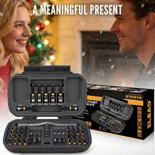 ELEAD 46-In-1 Magnetic Ratchet Screwdriver Set, Heavy Duty Multifunctional Nut Driver Handtools, Great Gift For Men, Fathers, Husbands, Detachable Handle With Storage Box, Suitable For Furniture, Computer, Bicycle, Car Repair - 46 In 1 Magnetic Ratchet Screwdriver Set - View 10