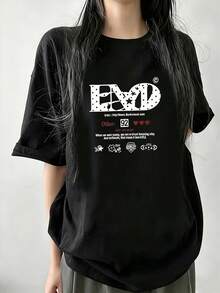 Women T-Shirts - Black - View 1