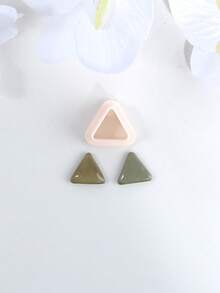 Mini Geometry Clay Cutters Molds, 11 Style Geometry Clay Cutters For Polymer Clay Earrings Bracelets Necklaces Making, DIY Clay Tools, Earring Making Kit - Geometry - View 9