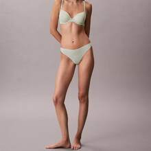 Calvin Klein CalvinKlein Perfectly Fit Ultralight Thong Underwear  Women  Panties QF8587  Thongs For Women Underwear - Seafoam Wave - 查看 3