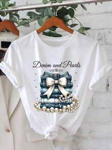 Women T-Shirts - White - View 7